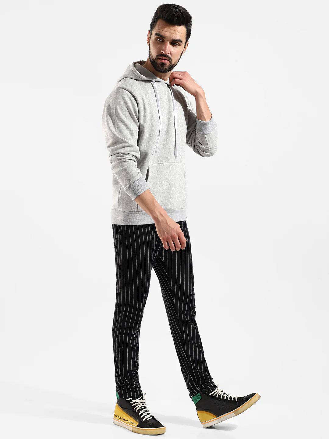 Cotton Solid Regular Fit Tracksuit For Casual Wear - Image 3