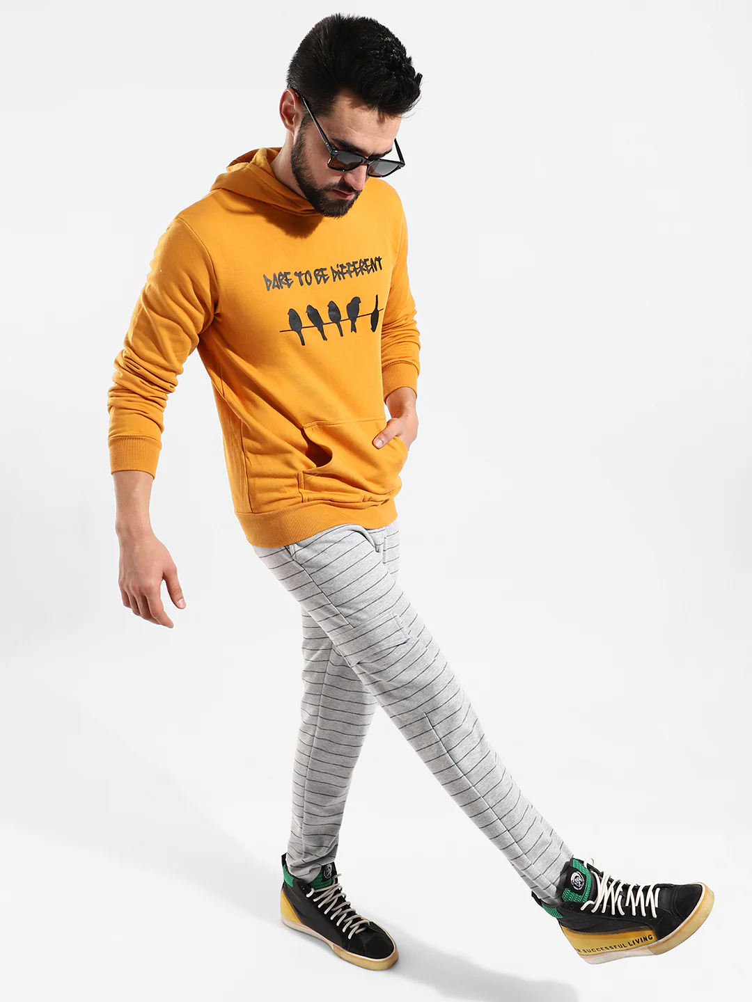 Cotton Printed Regular Fit Tracksuit For Casual Wear - Image 5