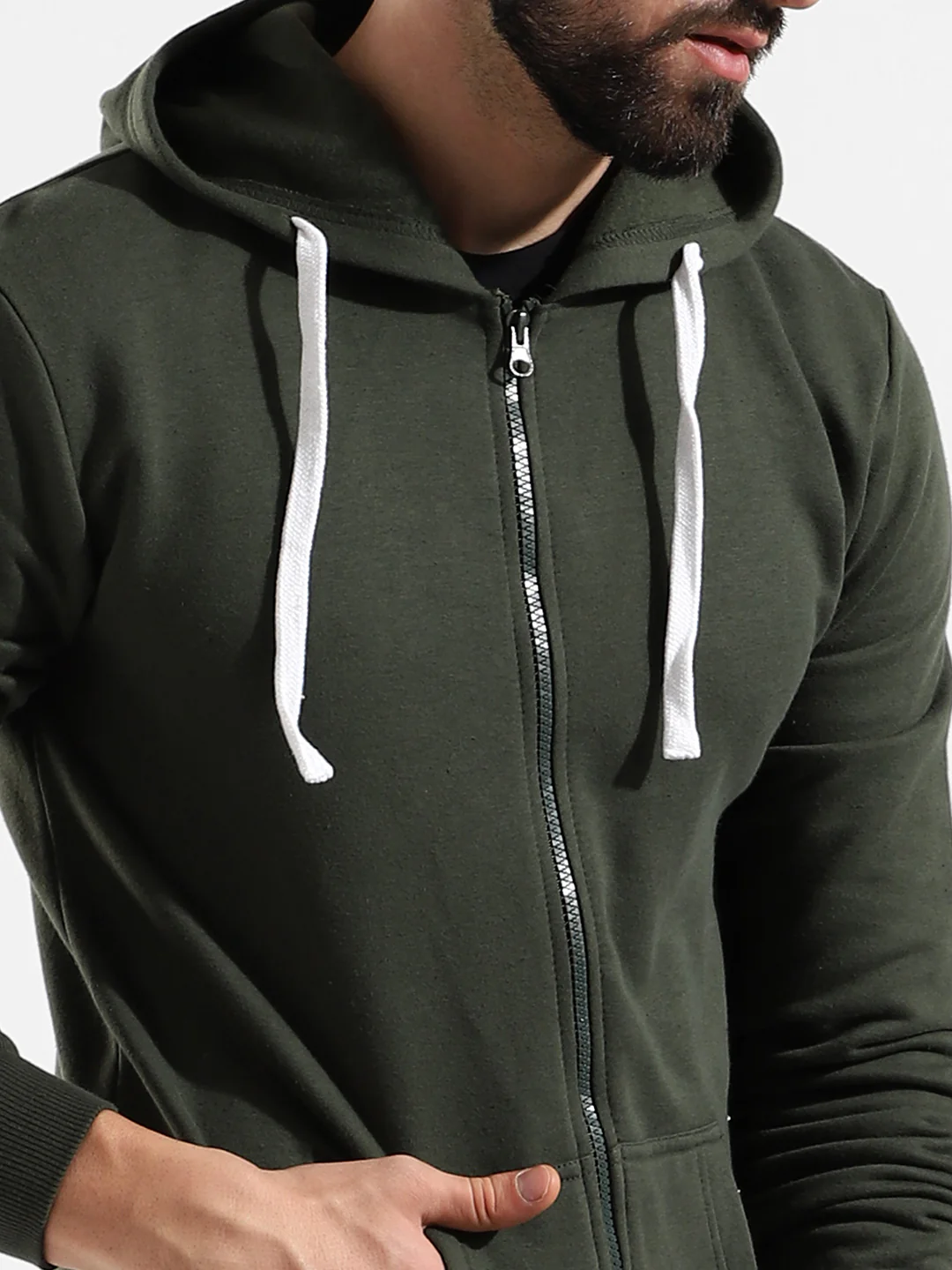 Cotton Solid Regular Fit Tracksuit For Casual Wear - Image 6