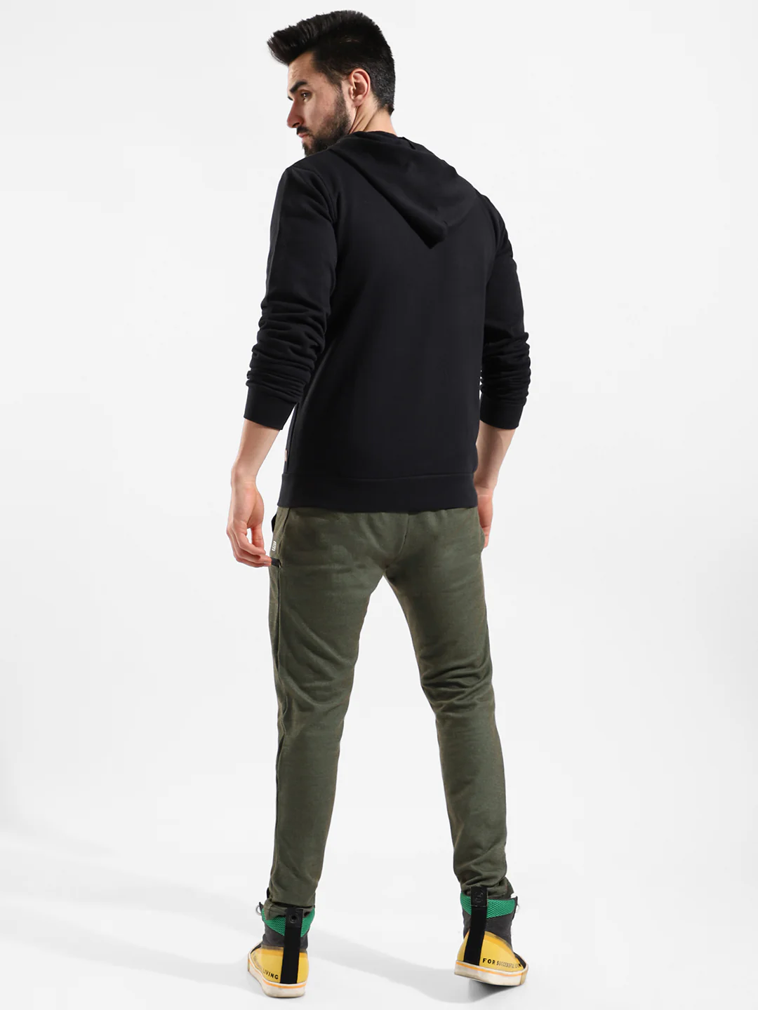 Cotton Solid Regular Fit Tracksuit For Casual Wear - Image 4
