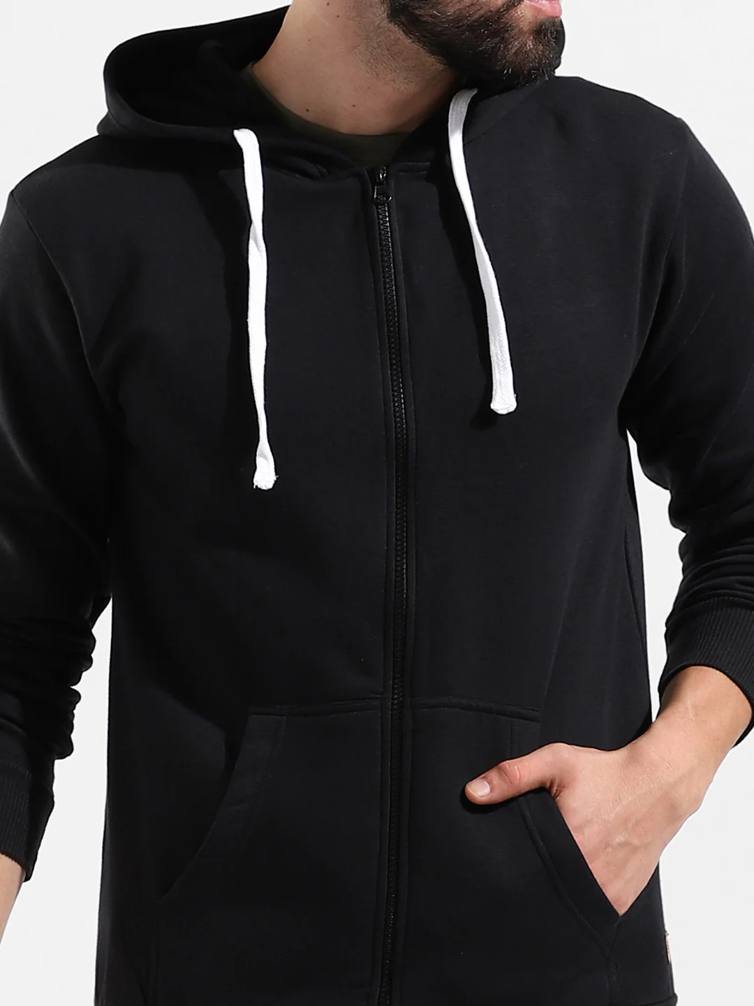 Cotton Solid Regular Fit Tracksuit For Casual Wear - Image 6