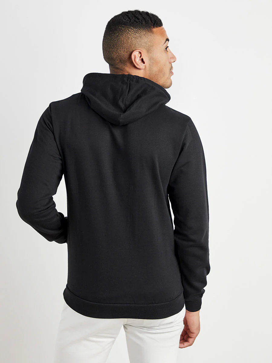 Pullover Hoodie With Contrast Drawstring - Image 4
