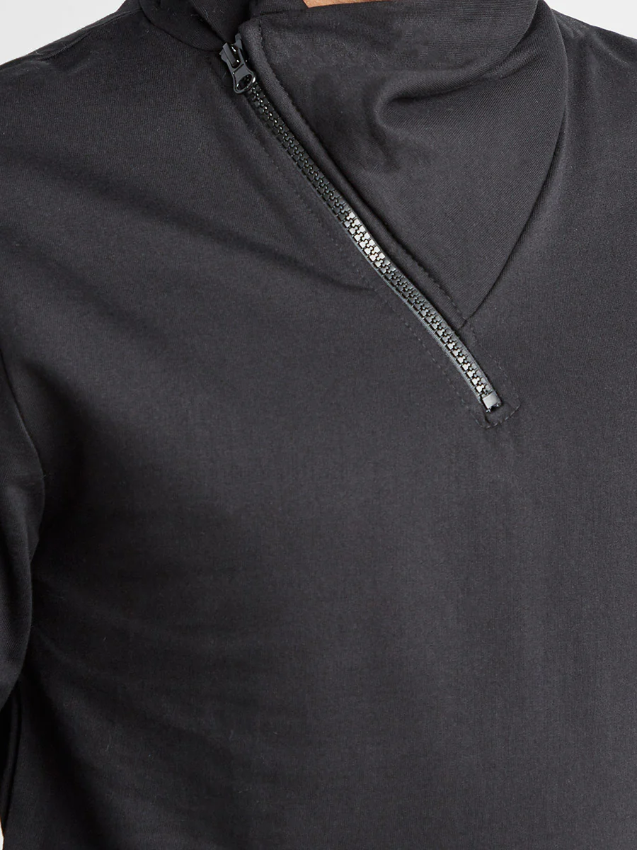 Full Sleeve Solid Sweatshirt - Image 5