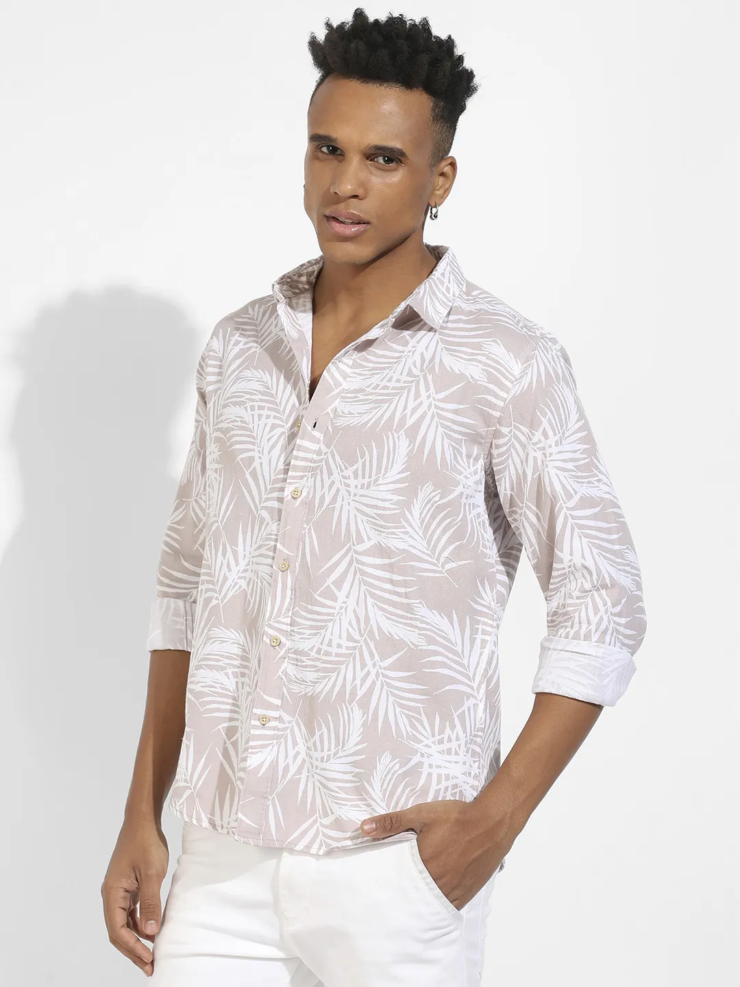 Earthy Foliage Shirt - Image 3