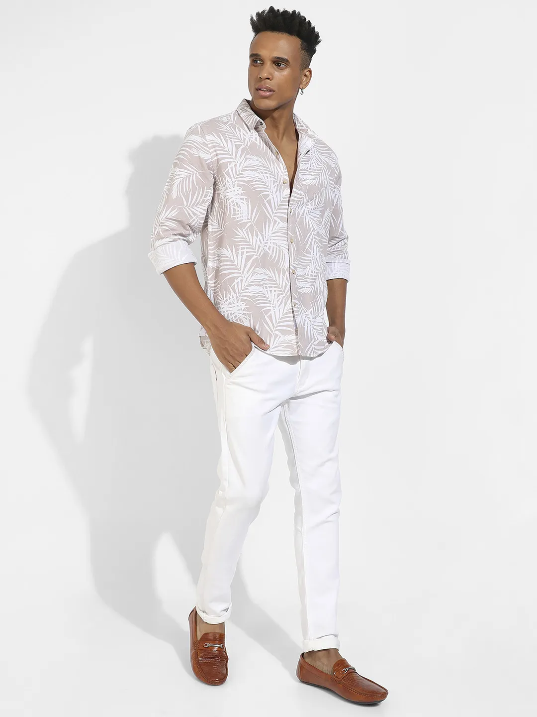 Earthy Foliage Shirt - Image 5