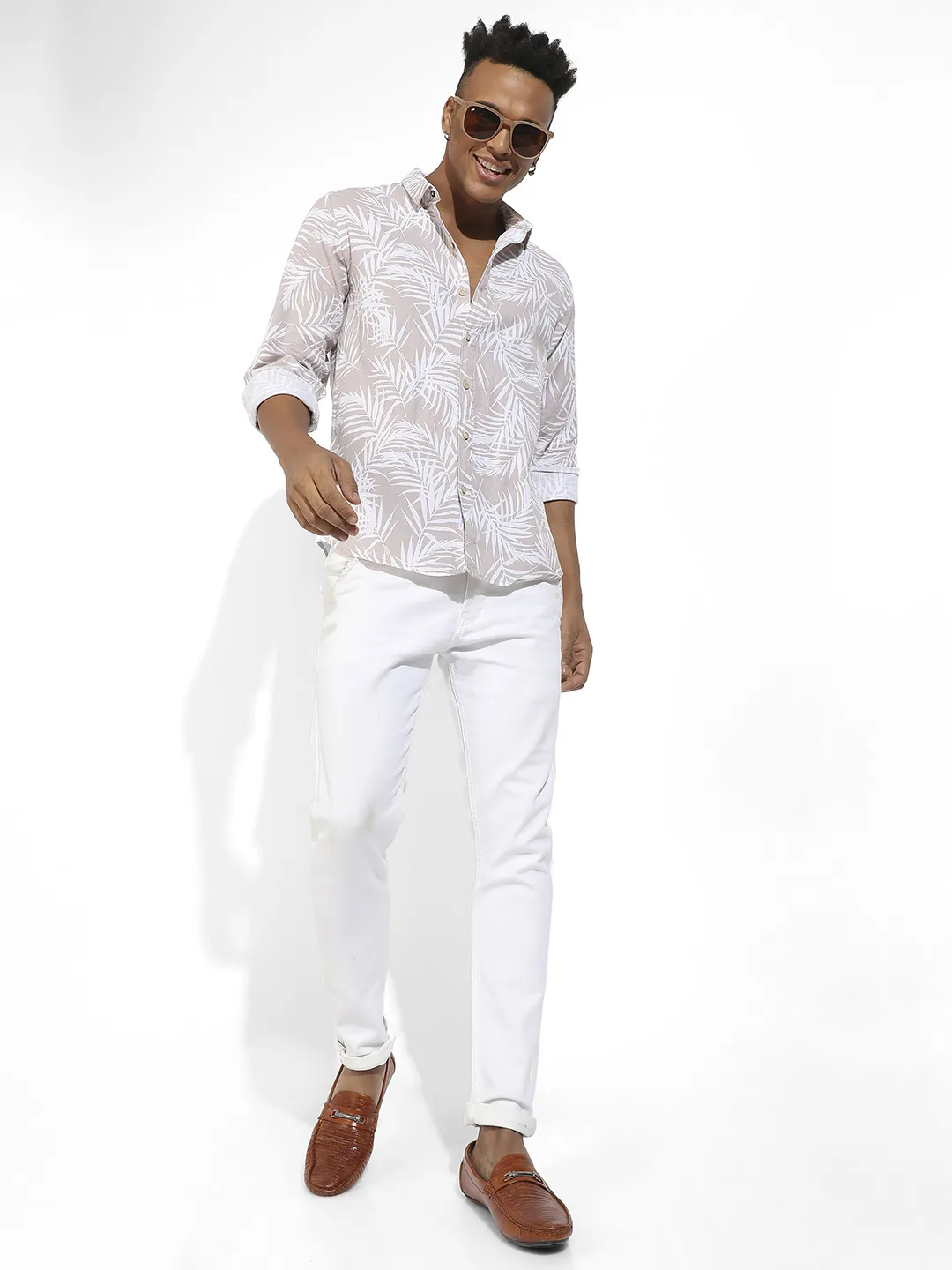 Earthy Foliage Shirt - Image 6