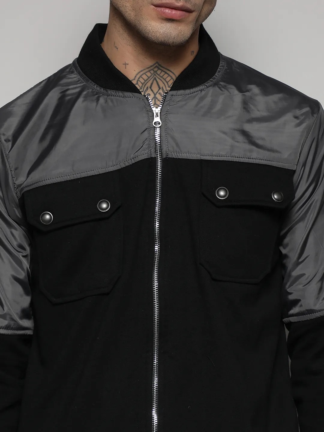 Zip-Front Jacket With Flap Pocket - Image 7