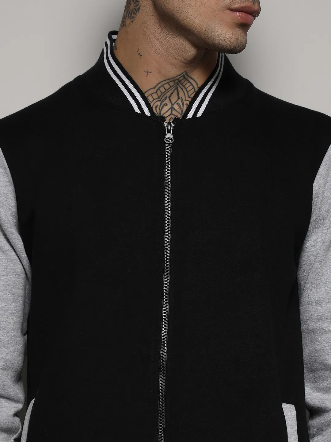 Zip-Front Jacket With Open-Angled Pocket - Image 7
