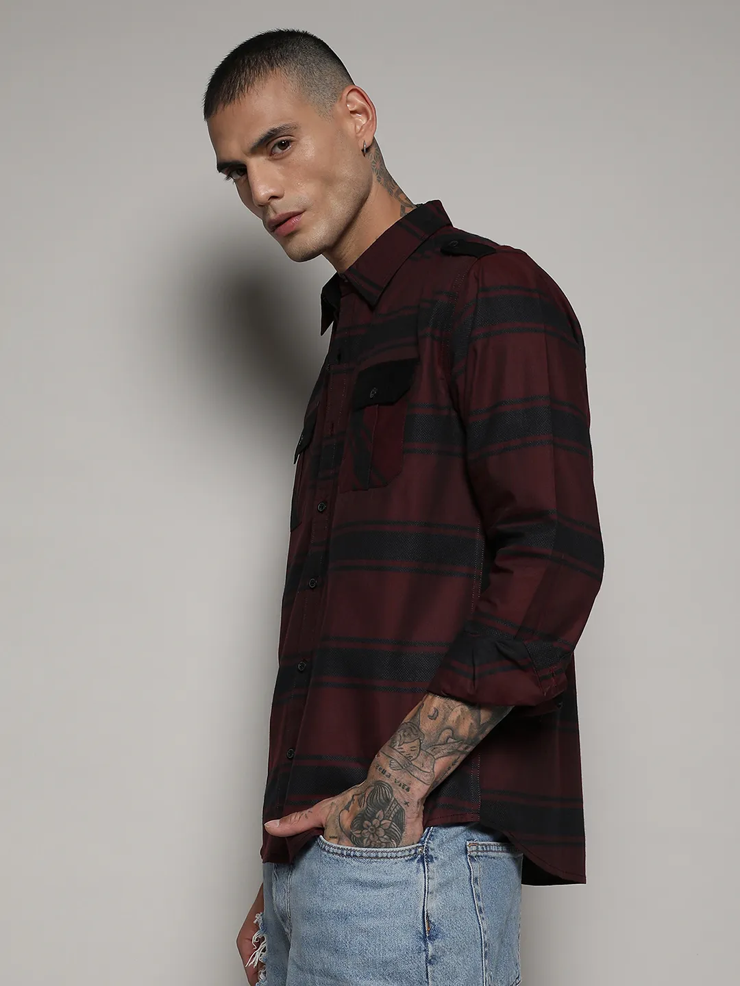 Horizontal Halo Striped Shirt - Image 3
