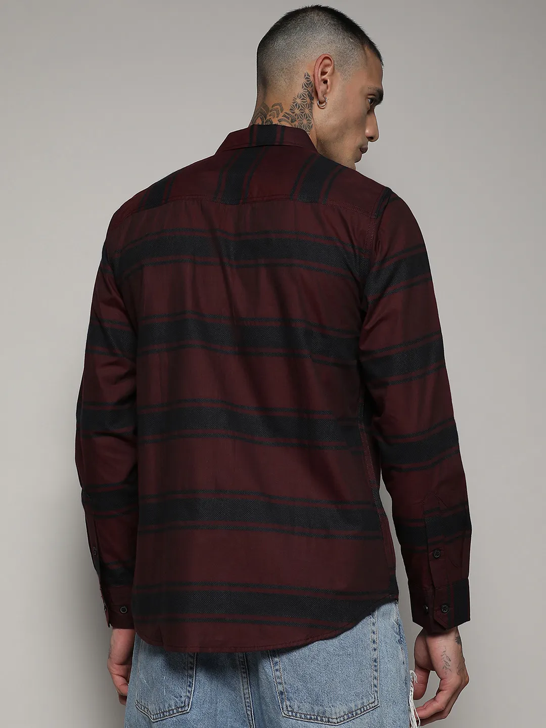 Horizontal Halo Striped Shirt - Image 4