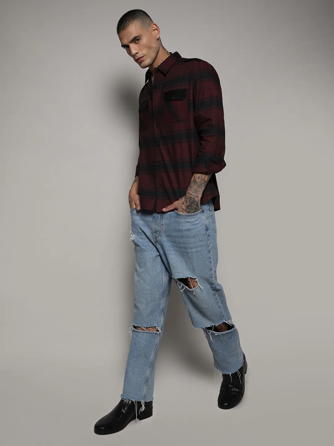Horizontal Halo Striped Shirt - Image 5