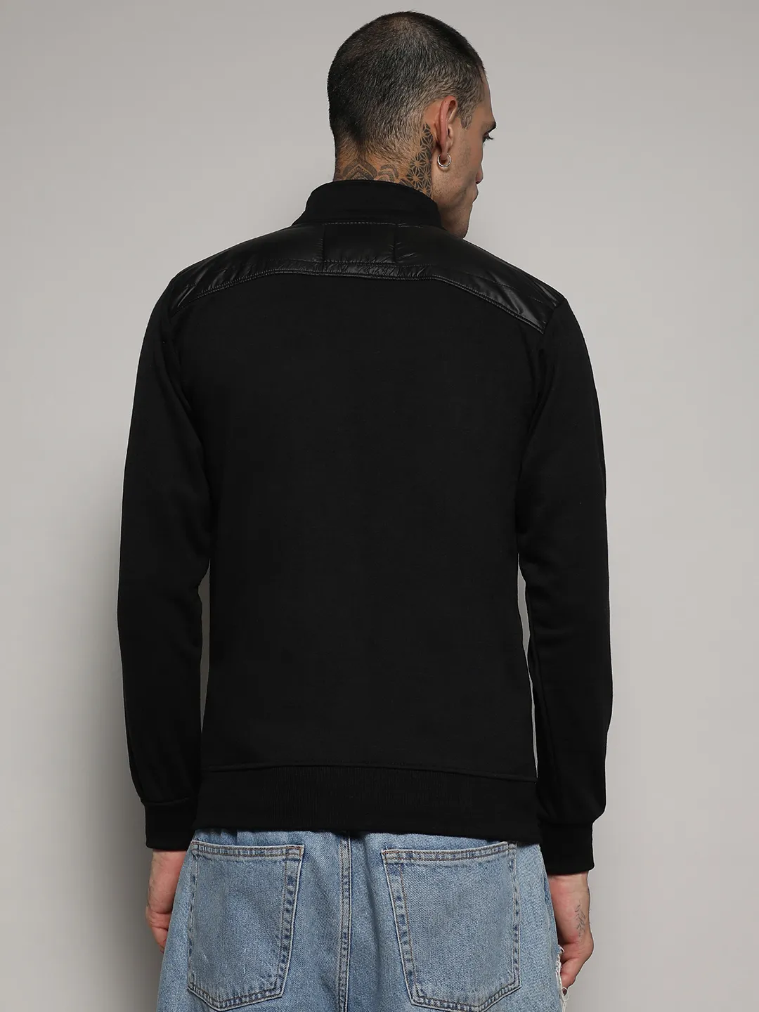 Zip-Front Jacket With Quilted Detail - Image 4