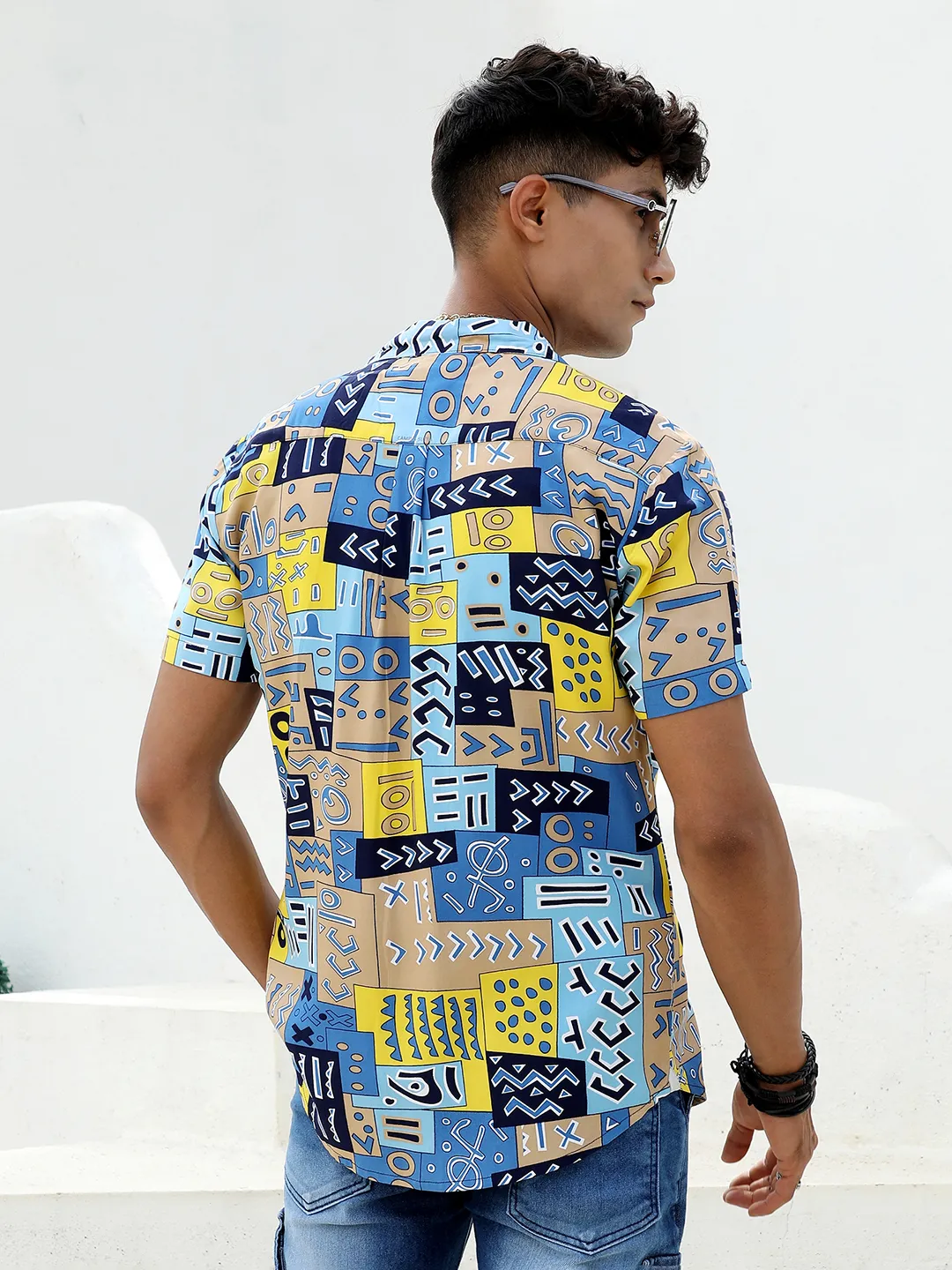 Aztec Print Shirt - Image 4