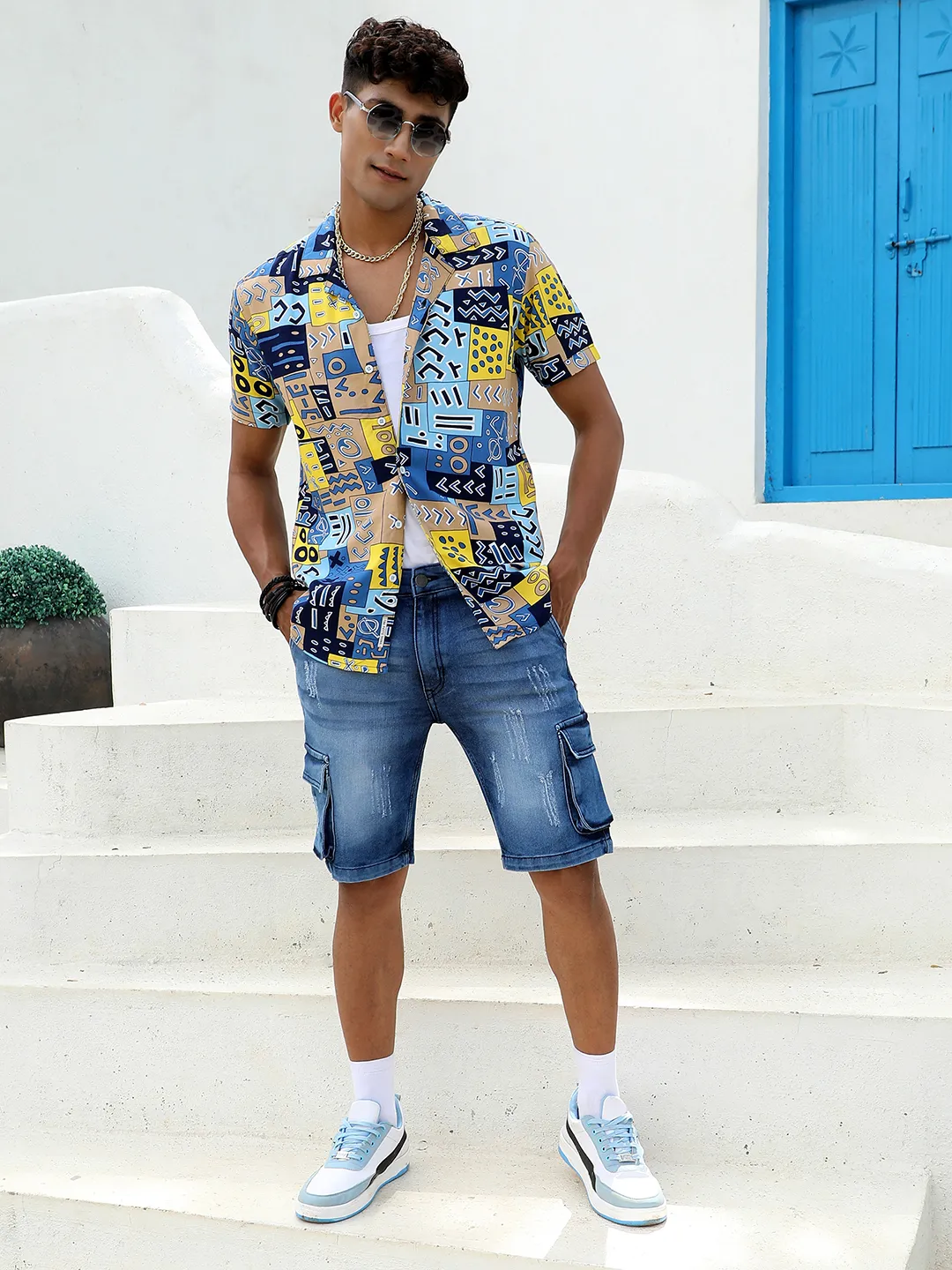 Aztec Print Shirt - Image 6