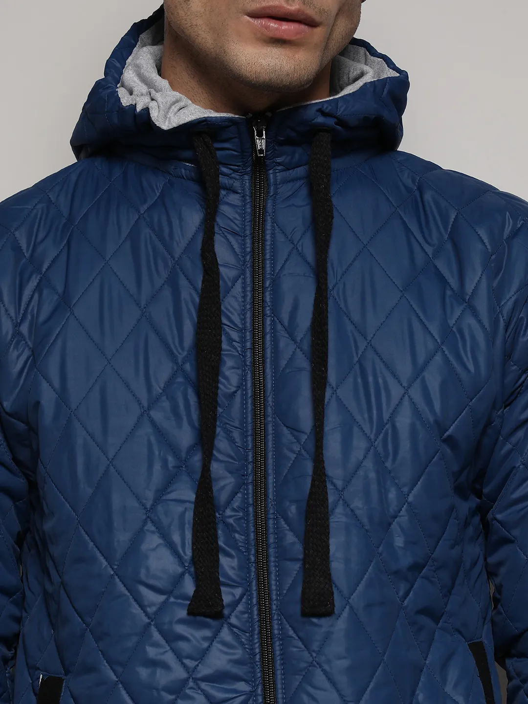 Quilted Puffer Jacket With Zip-Closure - Image 7