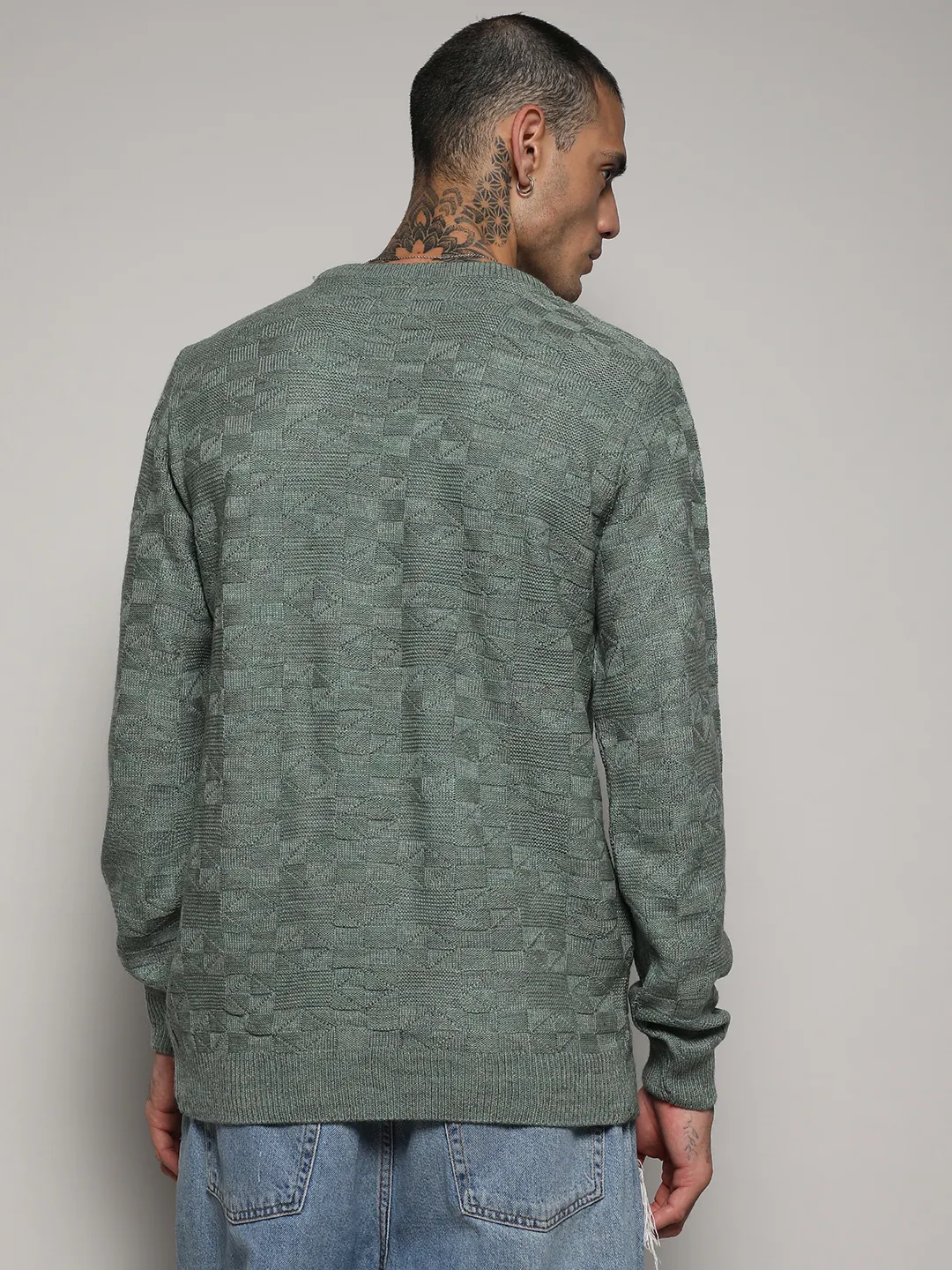 Textured Knit Sweater - Image 4