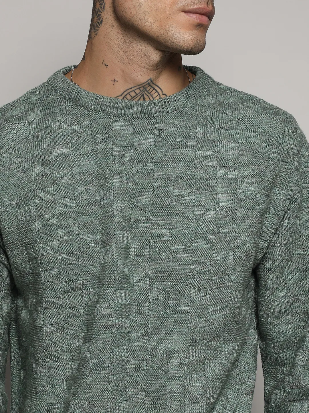 Textured Knit Sweater - Image 7
