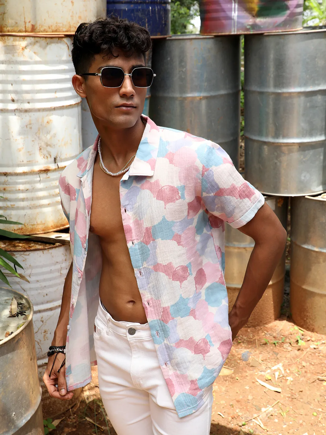 Artistic Abstract Shirt - Image 3