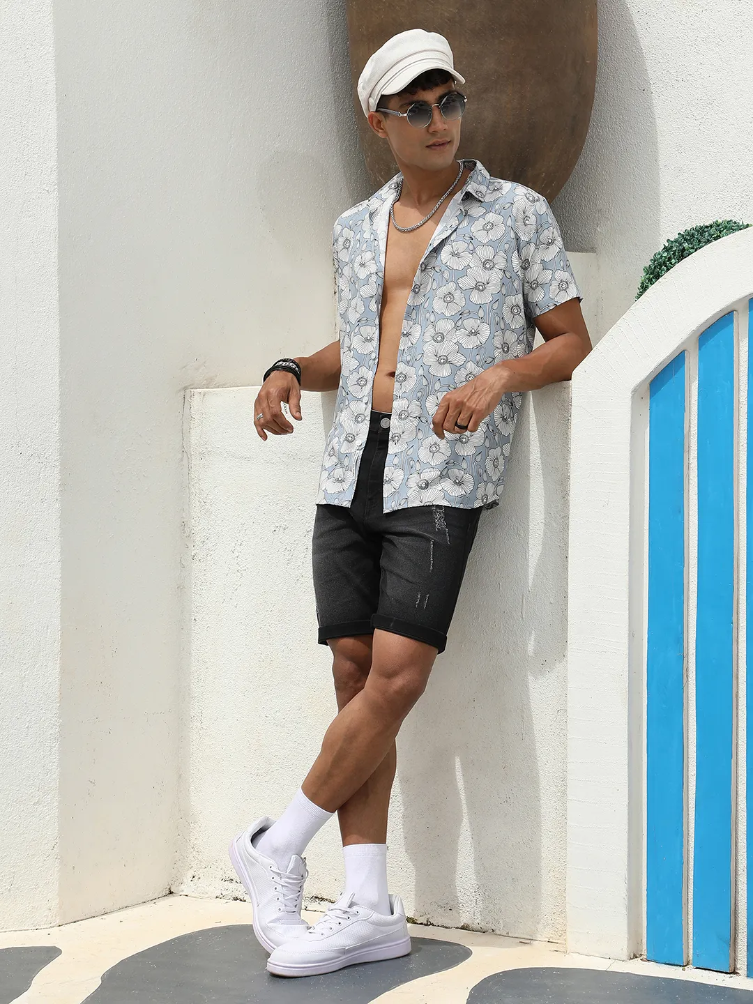 Botanical Print Shirt - Image 5