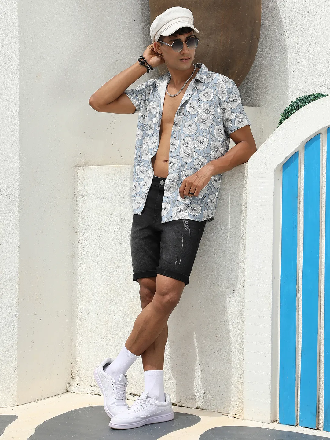 Botanical Print Shirt - Image 6
