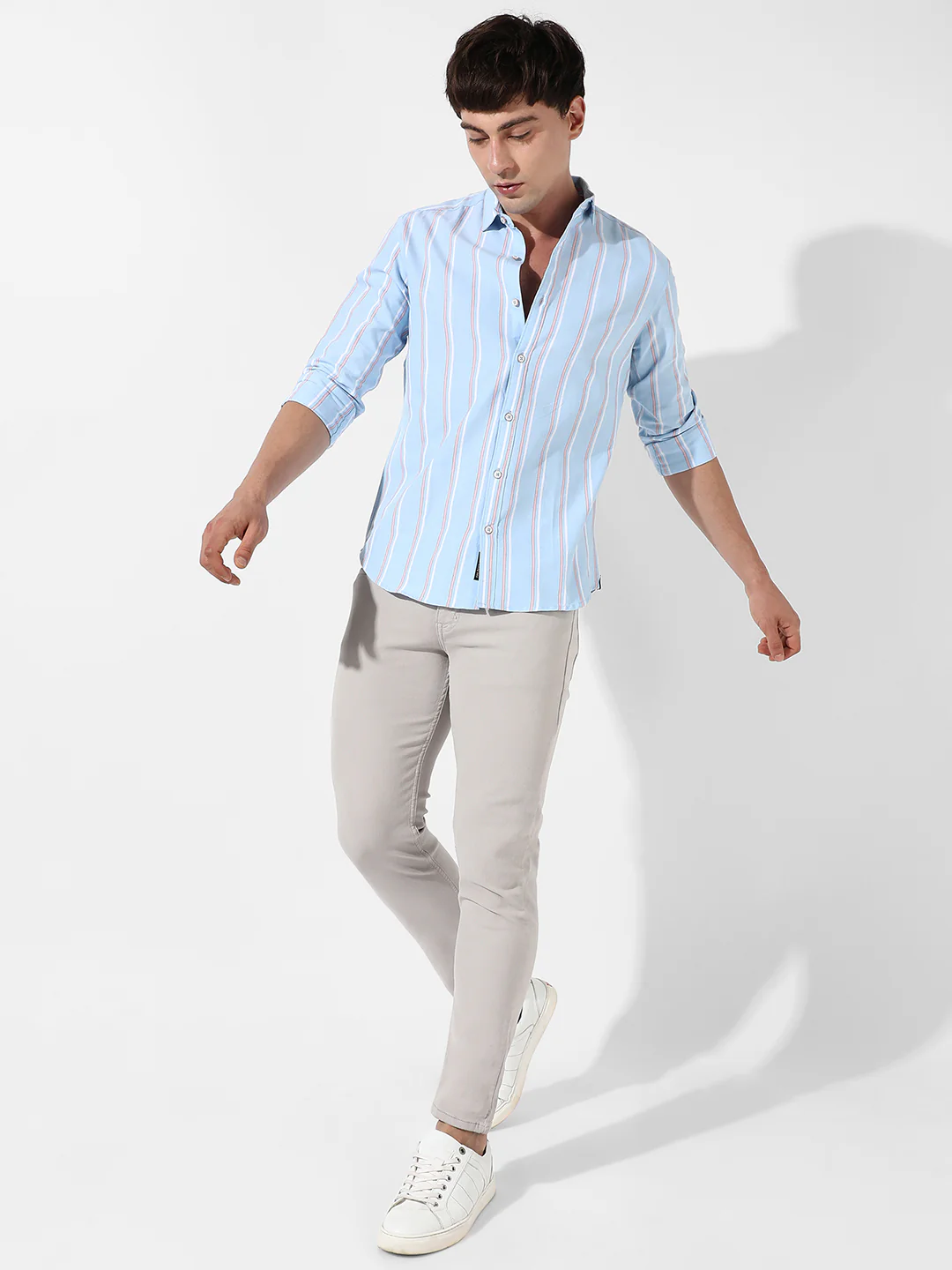 Striped Cotton Shirt - Image 5