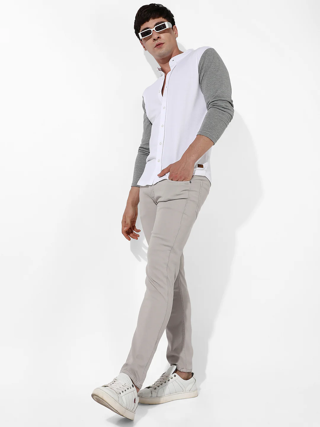 Colourblocked Shirt - Image 6