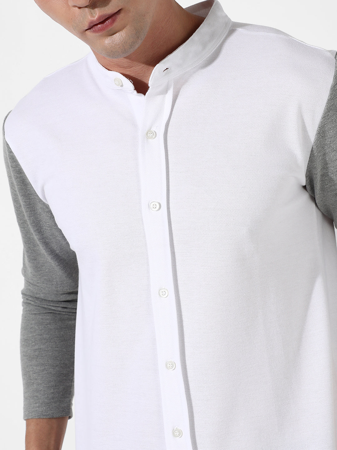 Colourblocked Shirt - Image 7