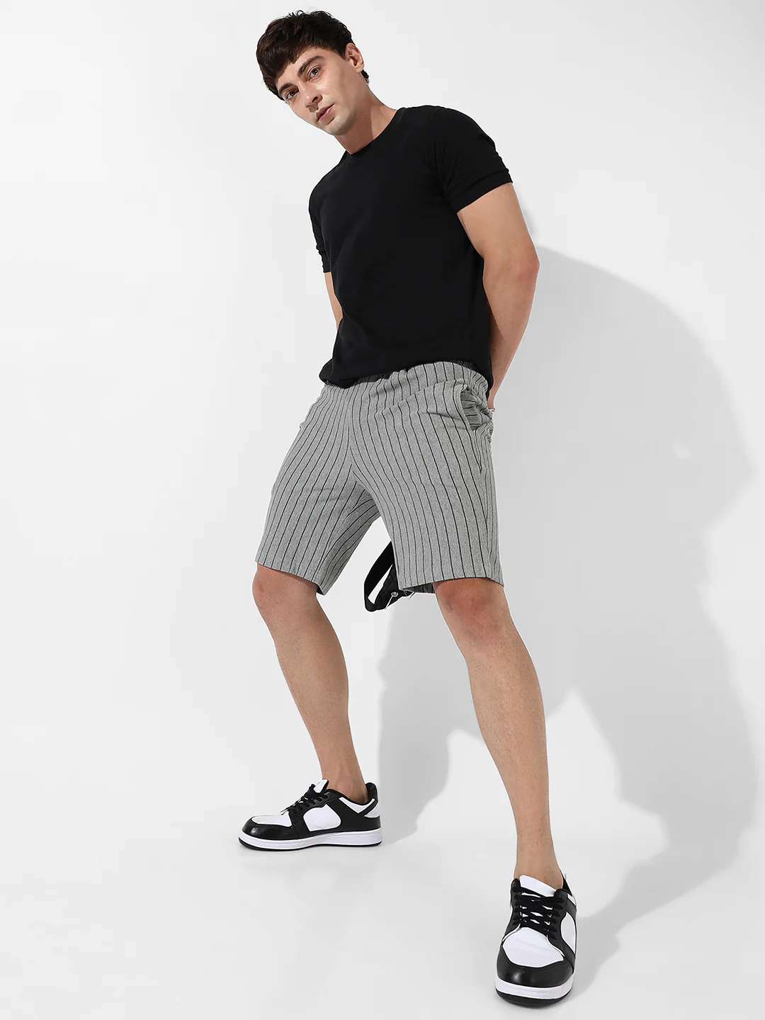 Pinstriped Shorts - Image 6