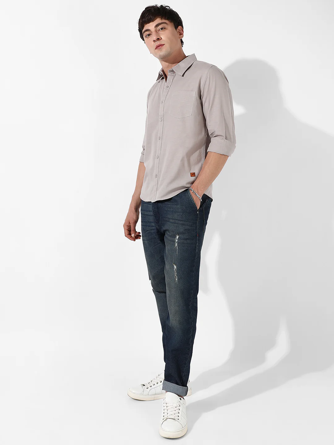 Carrot Fit Denim Jeans - Image 5