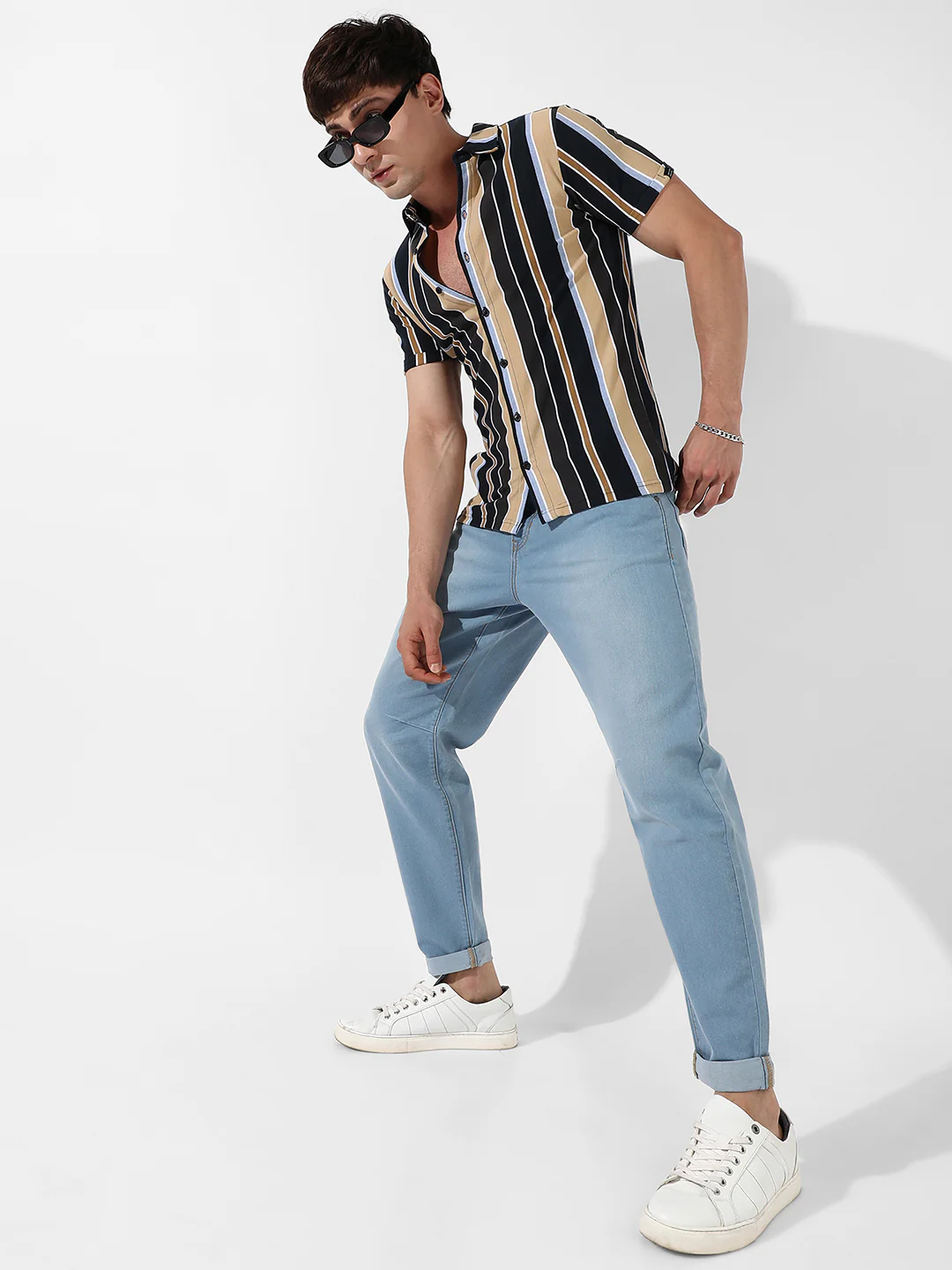 Carrot Fit Denim Jeans - Image 5