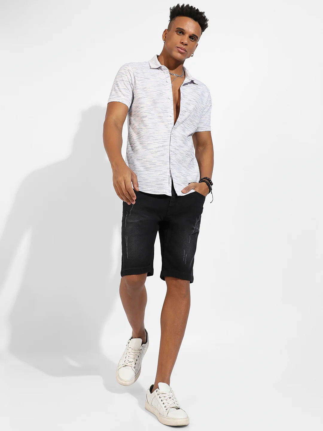 Honeycomb Knit Shirt - Image 5