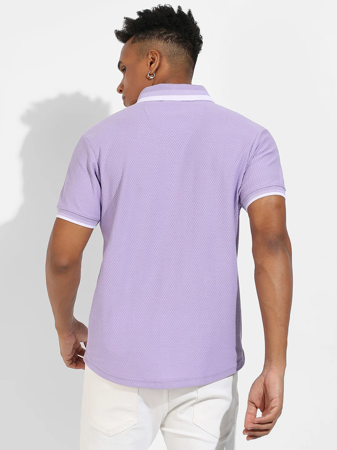 Honeycomb Knit Shirt - Image 4