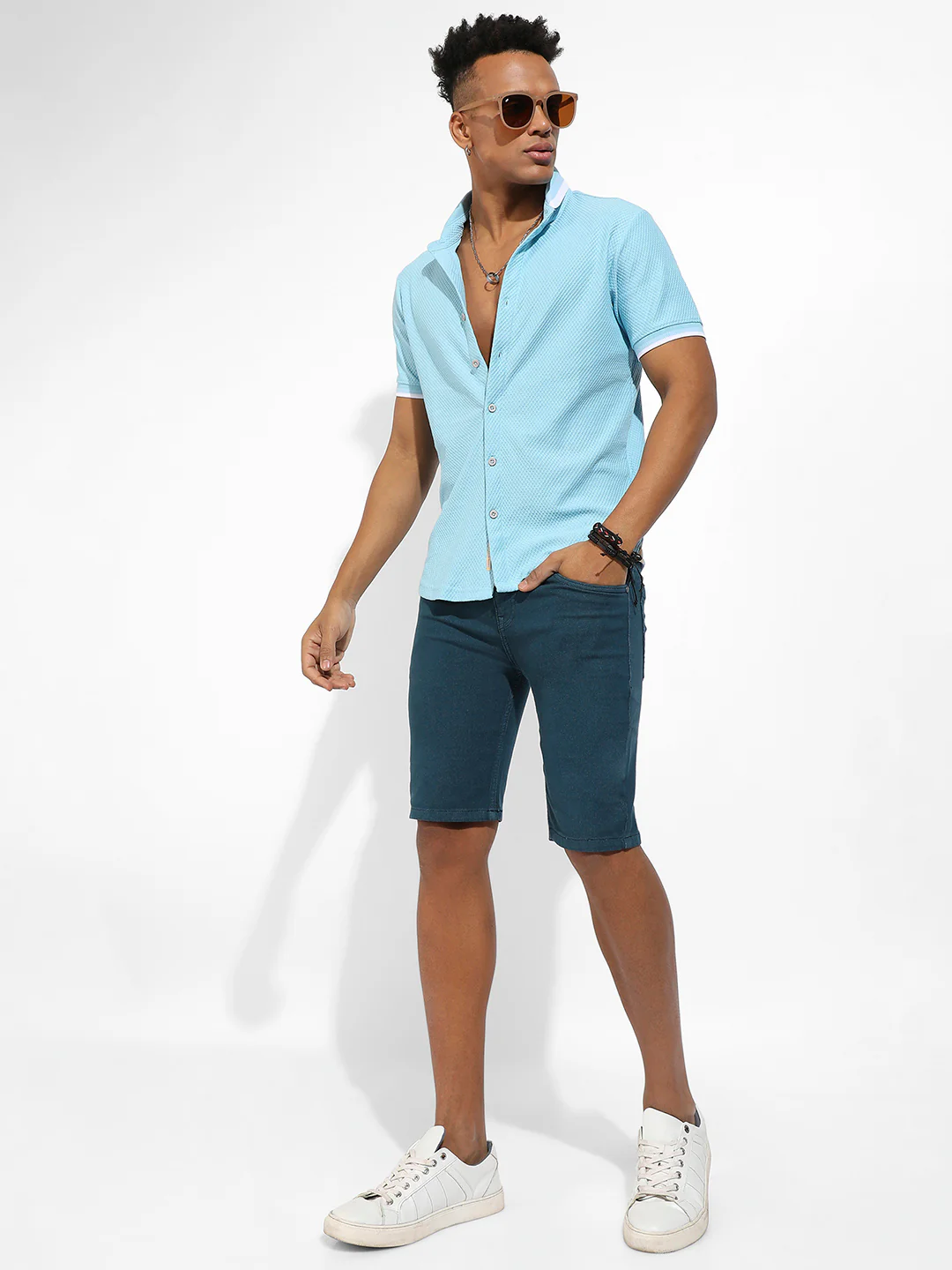 Honeycomb Knit Shirt - Image 6