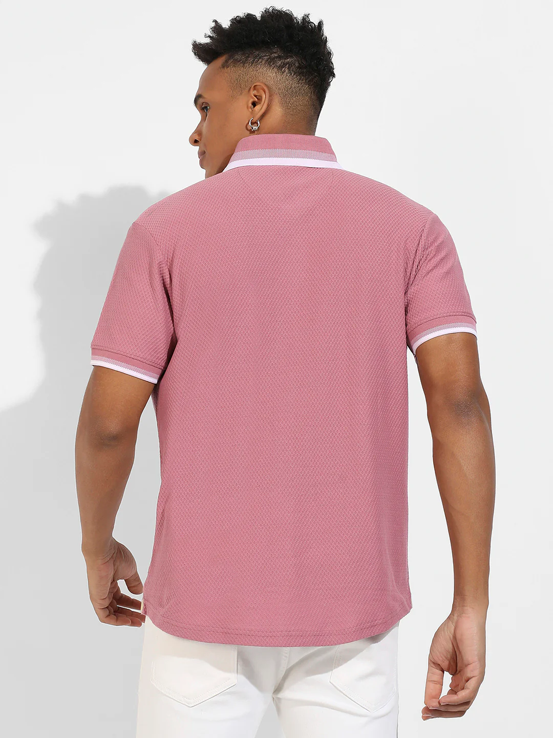 Honeycomb Knit Shirt - Image 4