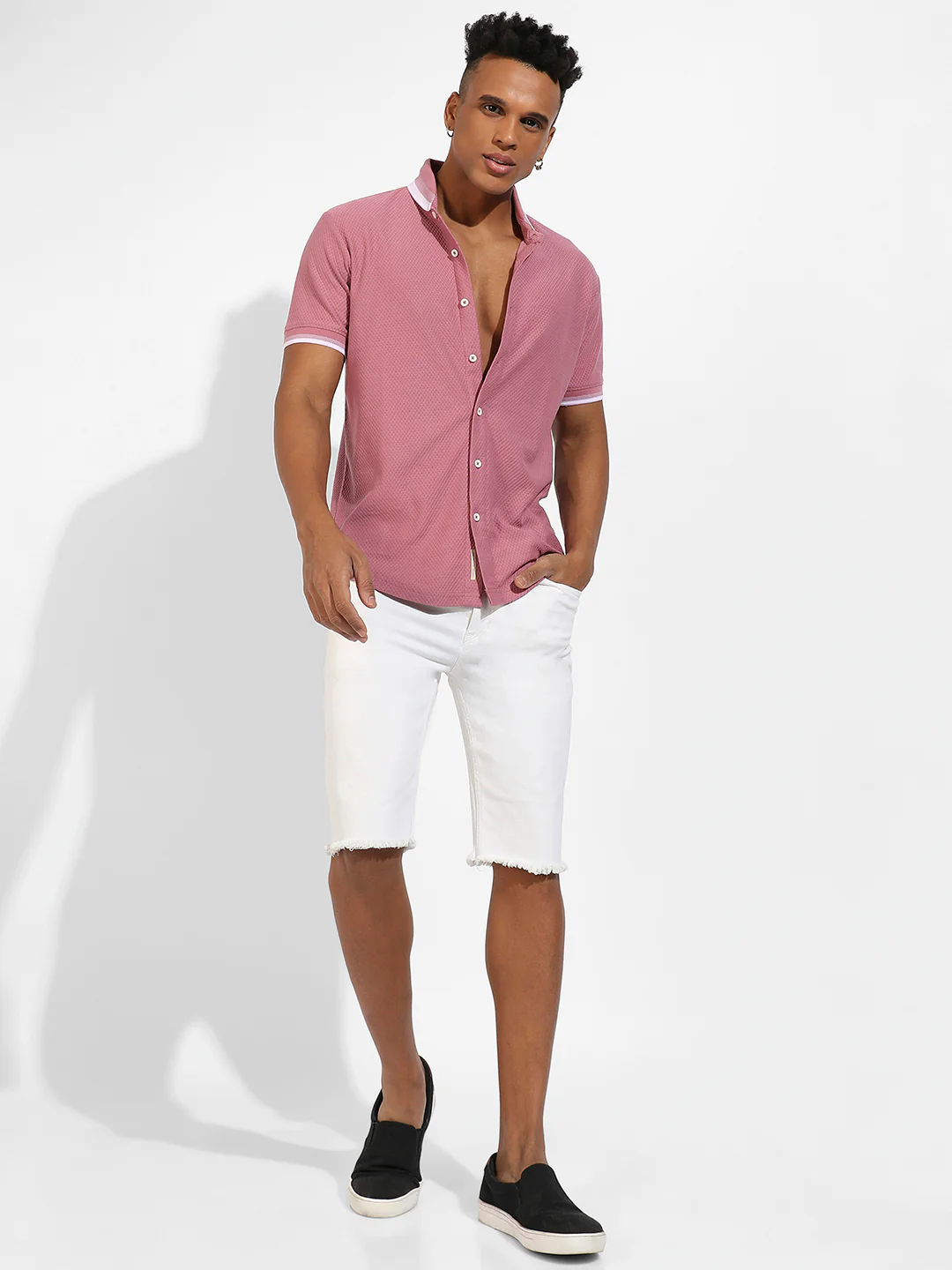 Honeycomb Knit Shirt - Image 5