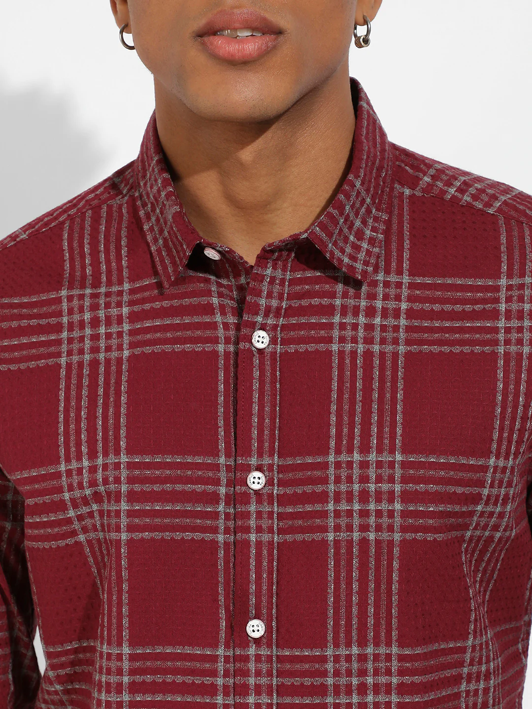 Chalk Tartan Plaid Shirt - Image 7