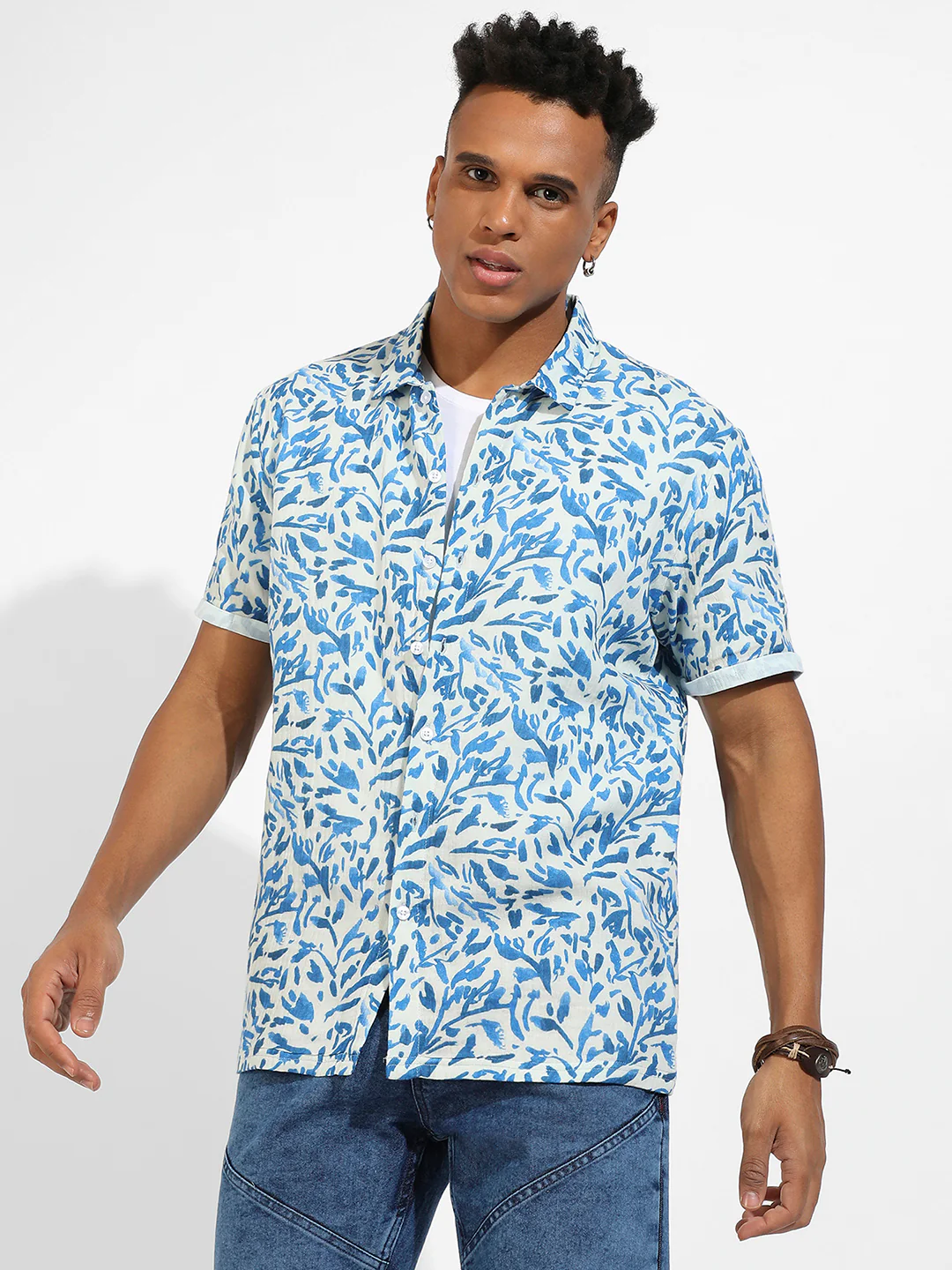 Foliage Strokes Shirt - Image 3
