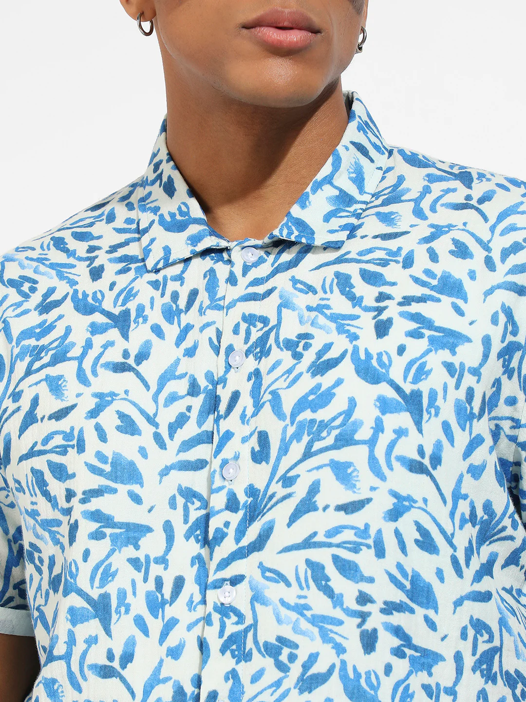 Foliage Strokes Shirt - Image 7