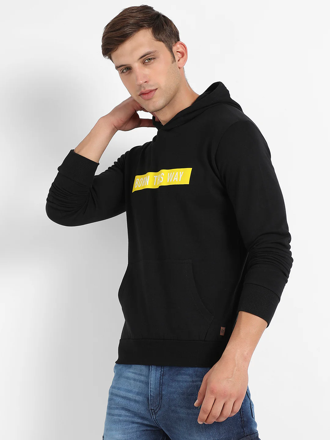 Born This Way Hoodie With Kangaroo Pocket - Image 3