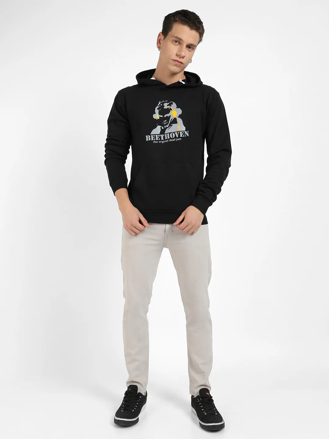 Beethovan Hoodie With Kangaroo Pocket - Image 5