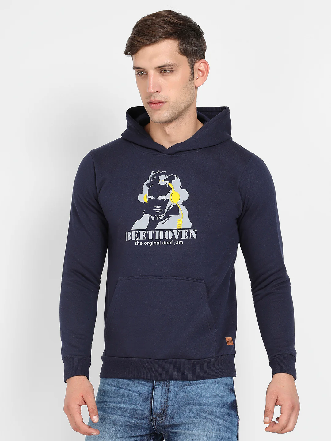Beethovan Hoodie With Kangaroo Pocket - Image 3