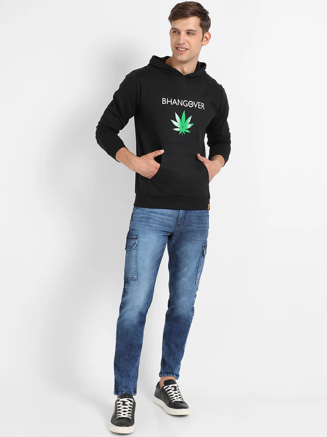 Bhangover Hoodie With Kangaroo Pocket - Image 5
