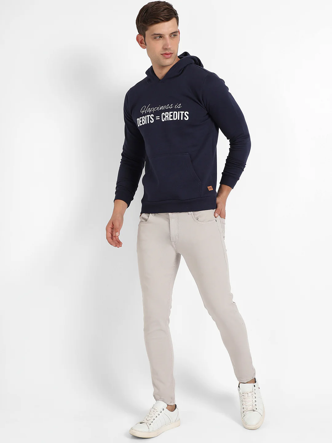 Happiness Is Hoodie With Kangaroo Pocket - Image 5