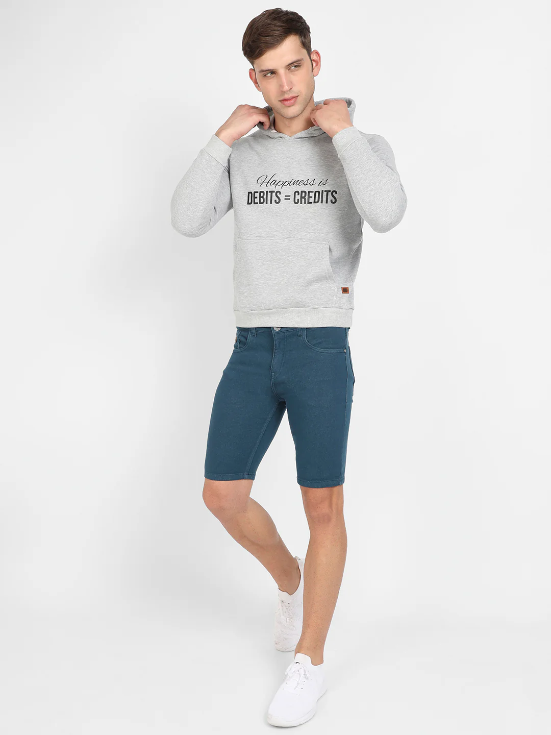 Happiness Is Hoodie With Kangaroo Pocket - Image 5