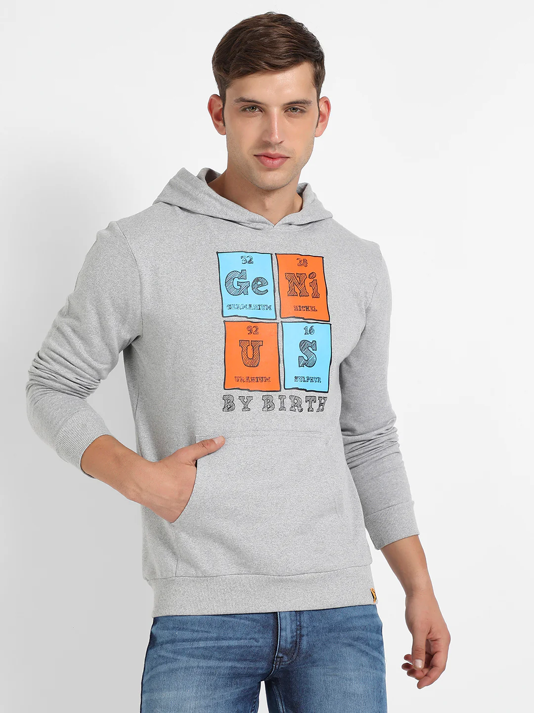 Genius Hoodie With Kanagroo Pocket - Image 2