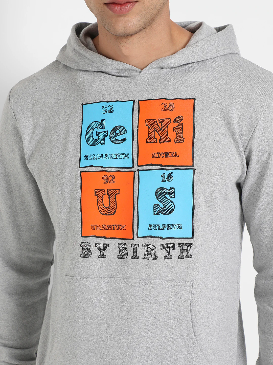 Genius Hoodie With Kanagroo Pocket - Image 7