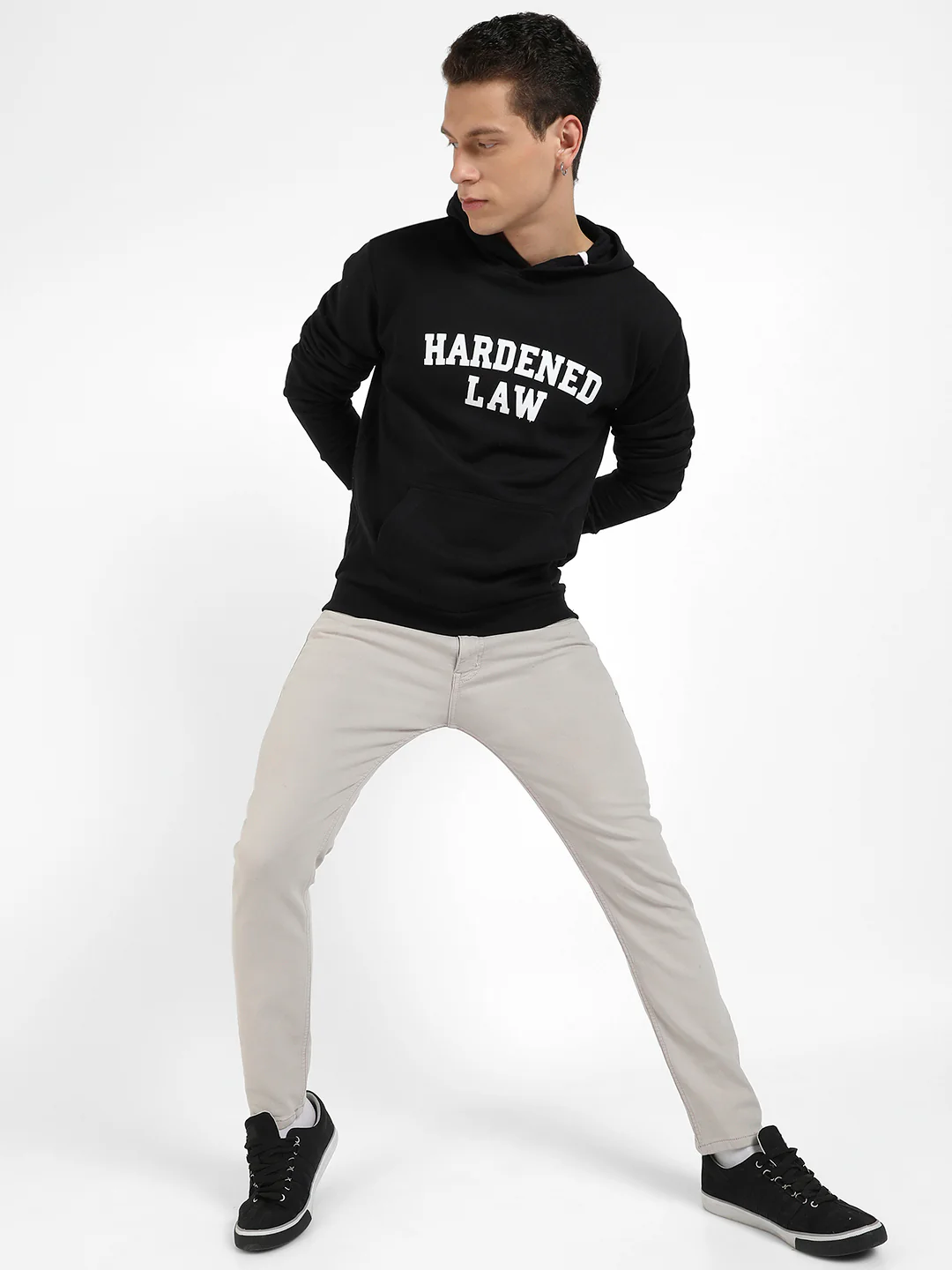 Hardened Law Hoodie With Kangaroo Pocket - Image 5