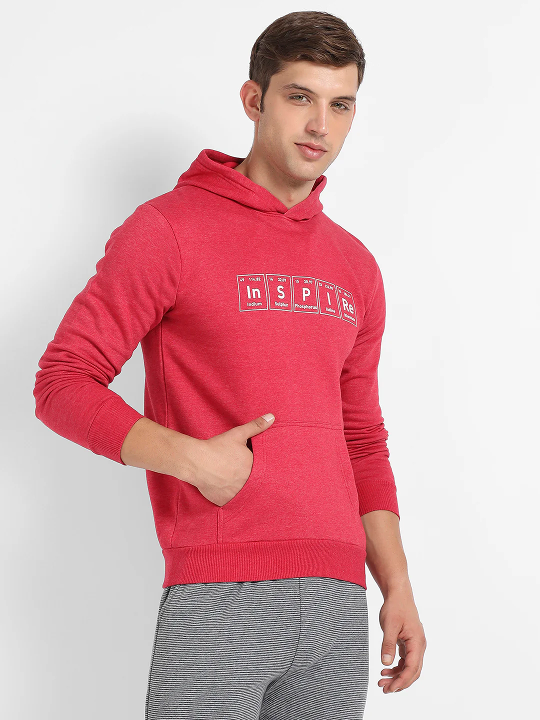 Inspire Hoodie With Kangaroo Pocket - Image 3