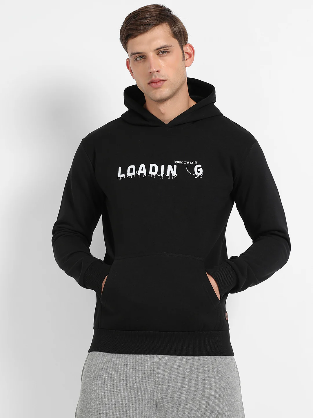Loading Hoodie With Kangaroo Pocket - Image 2