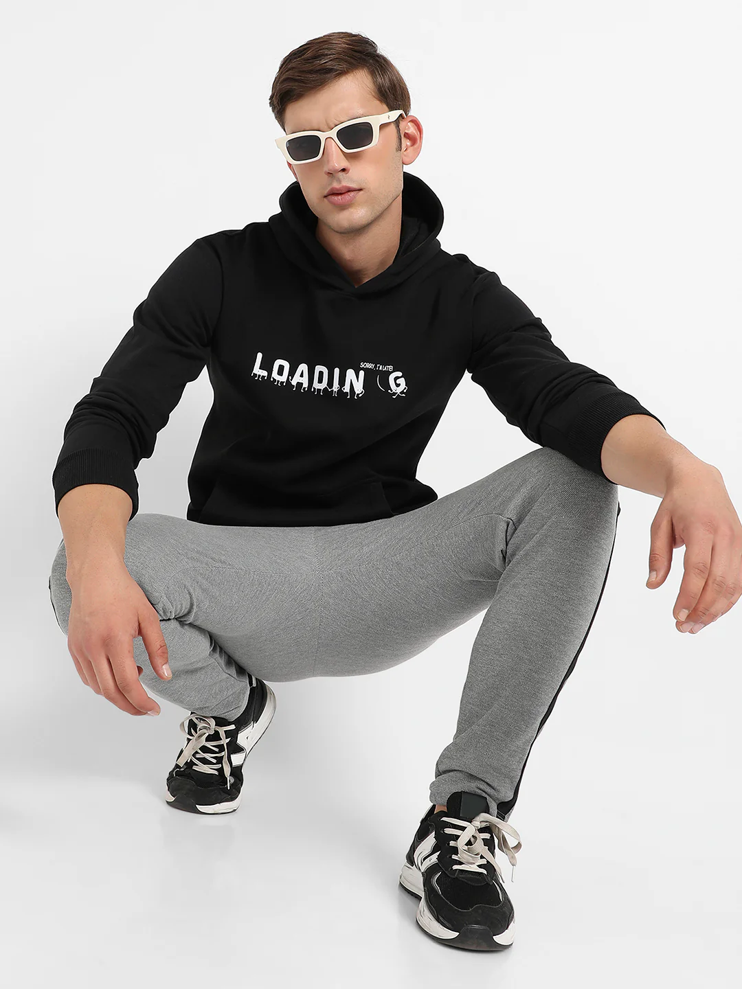 Loading Hoodie With Kangaroo Pocket - Image 6